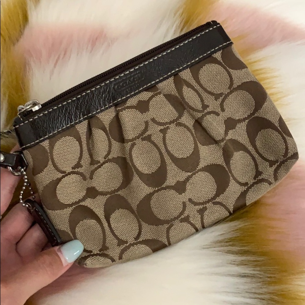 Coach wristlet/wallet